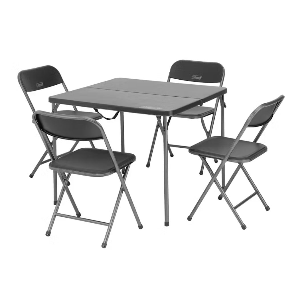 Coleman Pack-Away 4 Person Table & Chairs Set