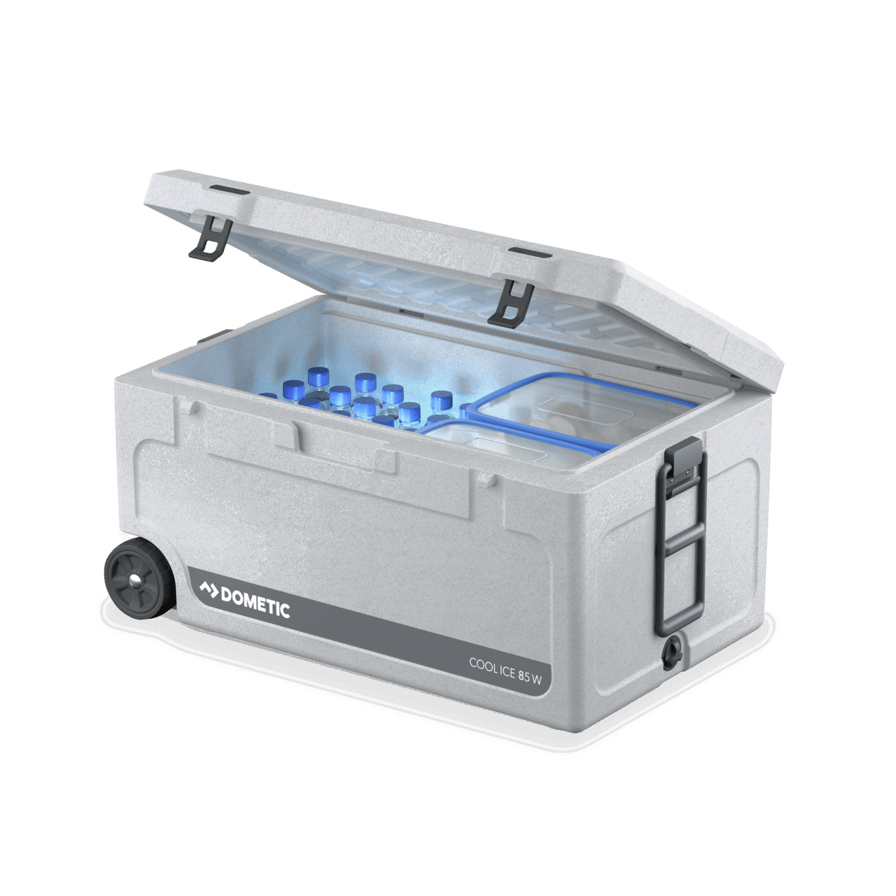 Dometic Cool-Ice CI 85W Insulation box with wheels and pull-out handle | 86 L | Stone