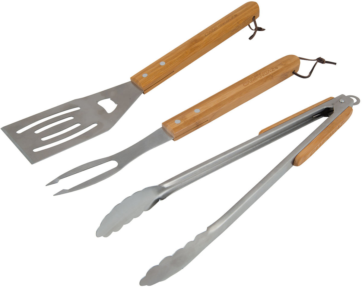 Campingaz Universal Utensil Kit Spatula, Tongs & Fork - OceanTrail
