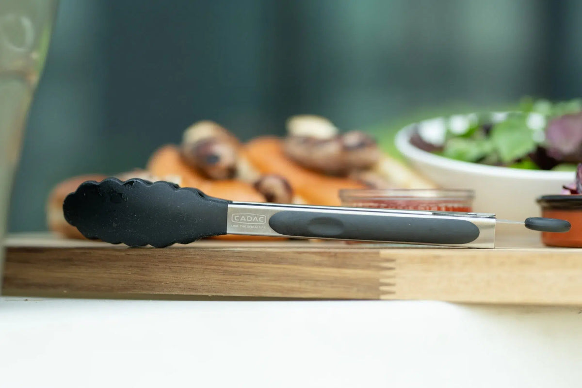 CADAC 36cm Silicone BBQ Tongs