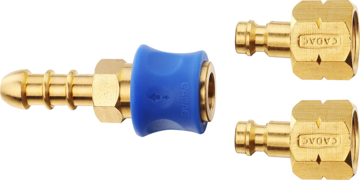 CADAC 8mm 2 Nut Quick Release Tailpiece