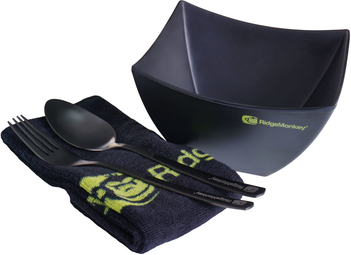 RidgeMonkey SQ DLX Bowl Set - Single Item (RM496)