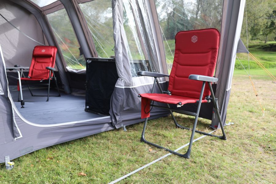 Vango Radiate Tall Chair - Heather Red