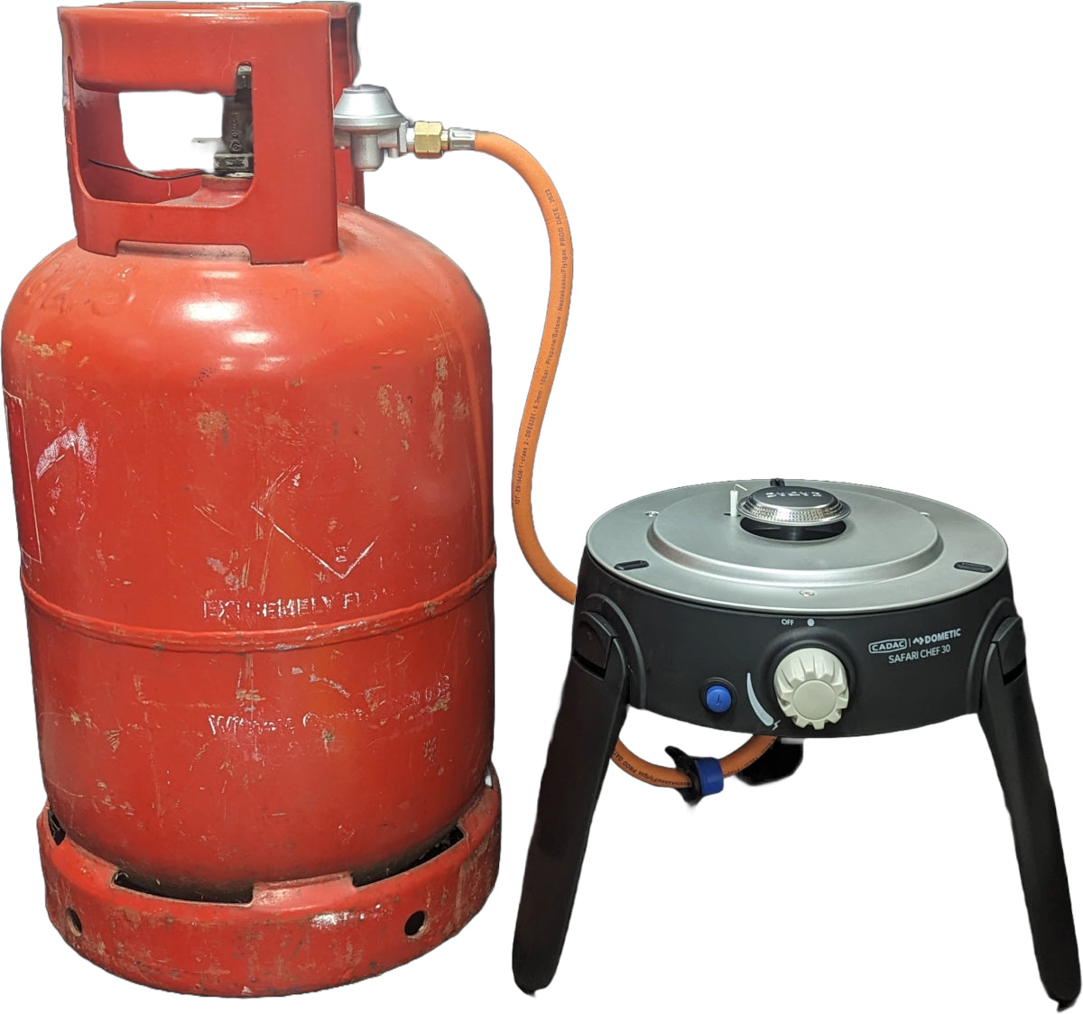 CADAC Adaptor Set HP to LP Propane POL