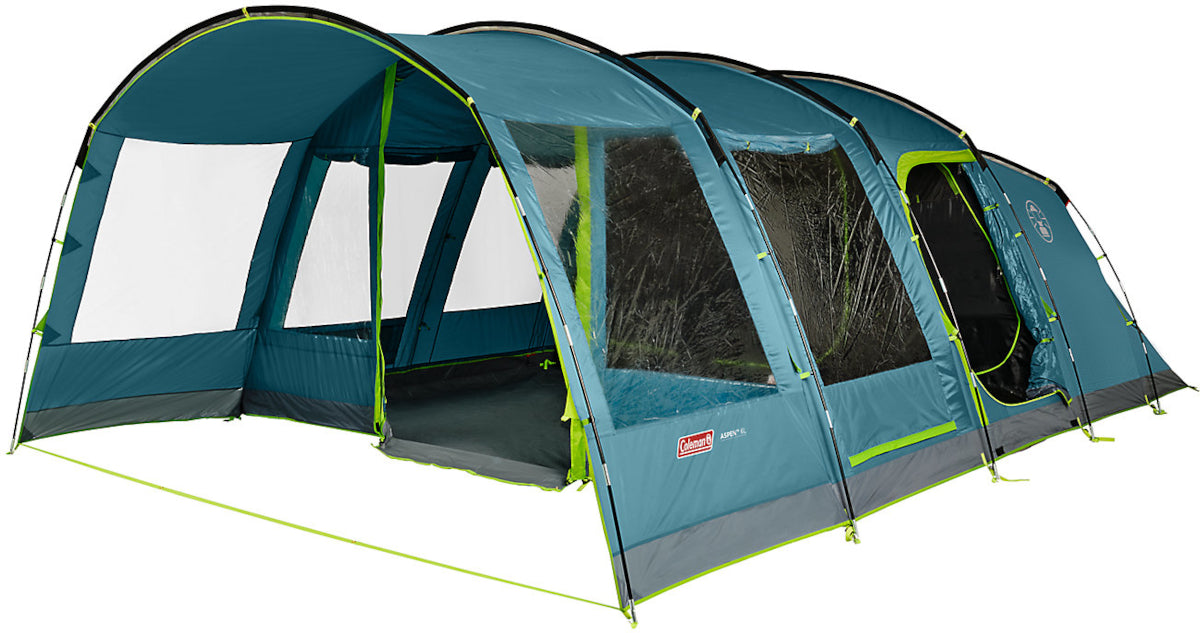 Coleman Aspen 6 L Family Tent - 6 Person With Open Porch