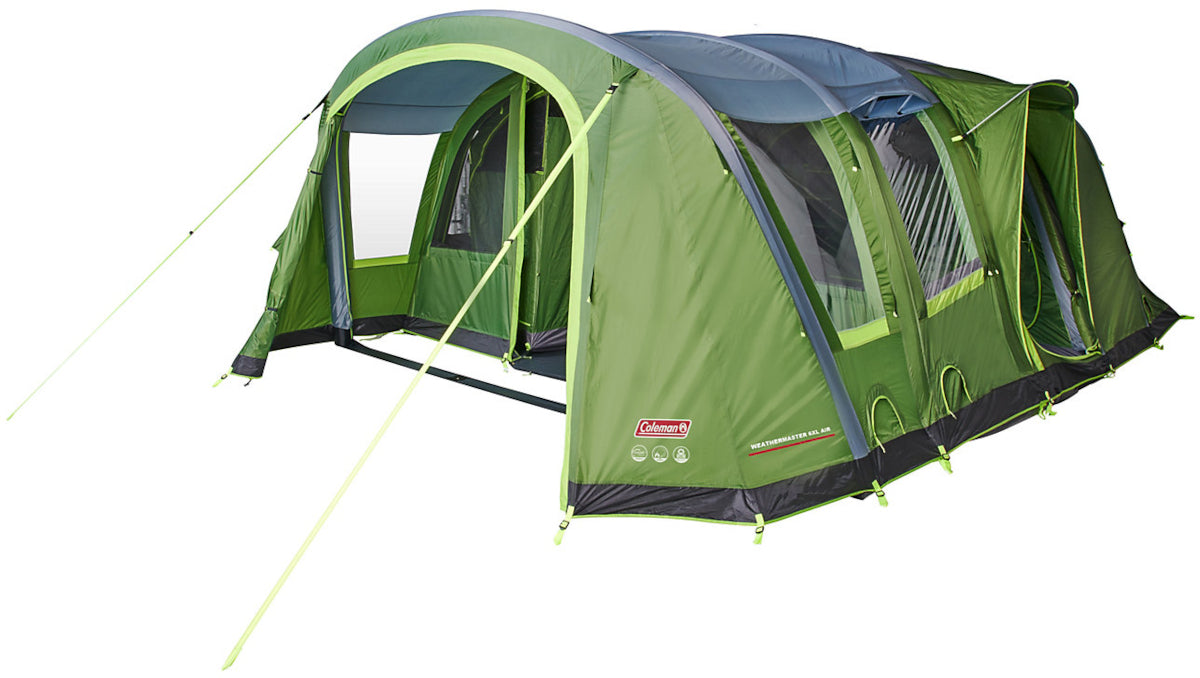 Coleman Weathermaster 6 XL Air BlackOut Bedroom Family Tent - 6 Person With Closed Porch