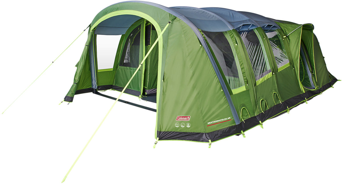 Coleman Weathermaster 8 XL Air BlackOut Bedroom Family Tent - 8 Person With Closed Porch