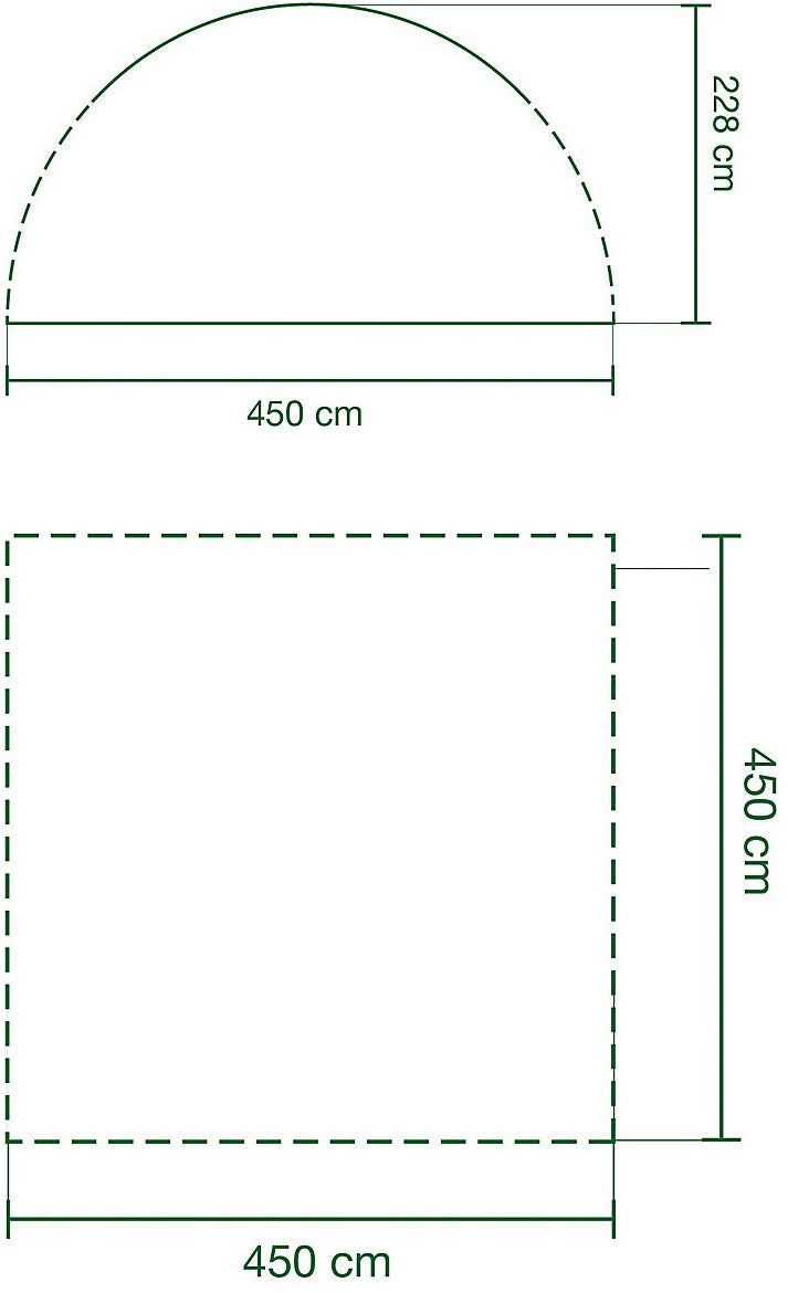 Coleman Event Shelter Performance XL - 4.5 x 4.5m (With Three Sunwalls And One Sunwall With Door)