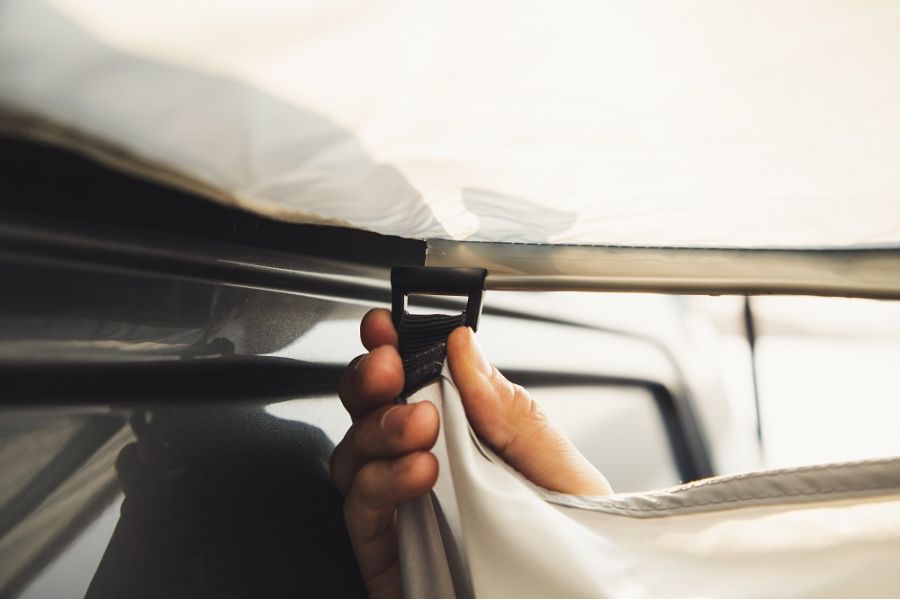 Vango AirBeam Sky Canopy Side Walls 1 Size Grey - SIDE WALLS ONLY