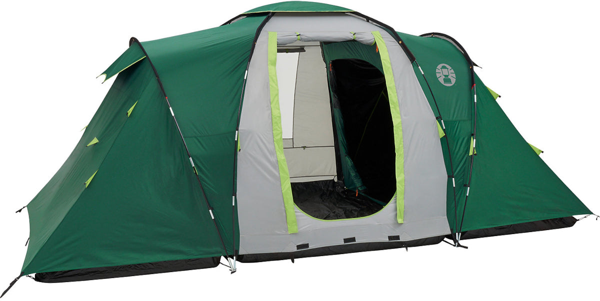 coleman blackout tent 4 person Coleman Spruce Falls 4 - BlackOut Bedroom Family Tent