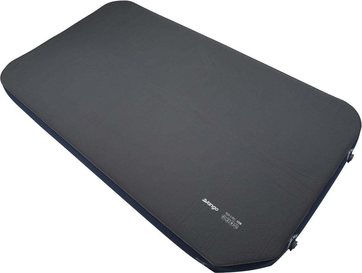 Vango Rock & Roll 12cm Self-Inflating Sleeping Mattress - Shadow Grey