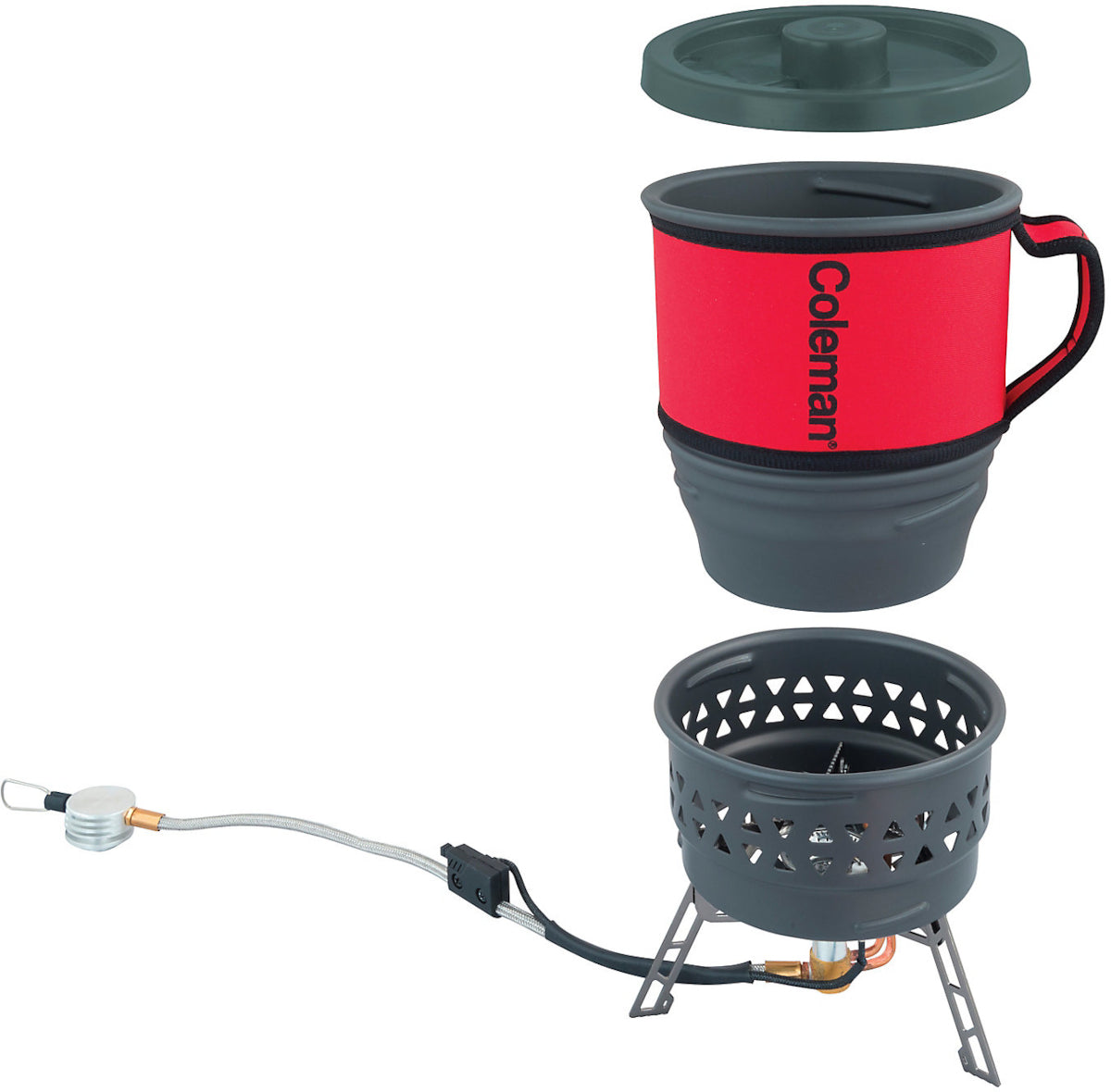 Coleman Fyrestorm PCS - Backpacking Gas Stove With Personal Cooking System