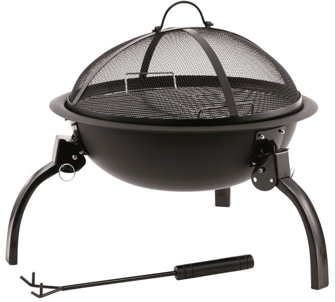Outwell Cazal Fire Pit M - Fire Pit With Cooking Grate