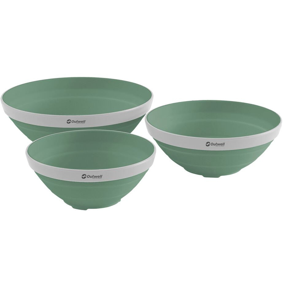 Outwell Collaps Bowl Set - Shadow Green