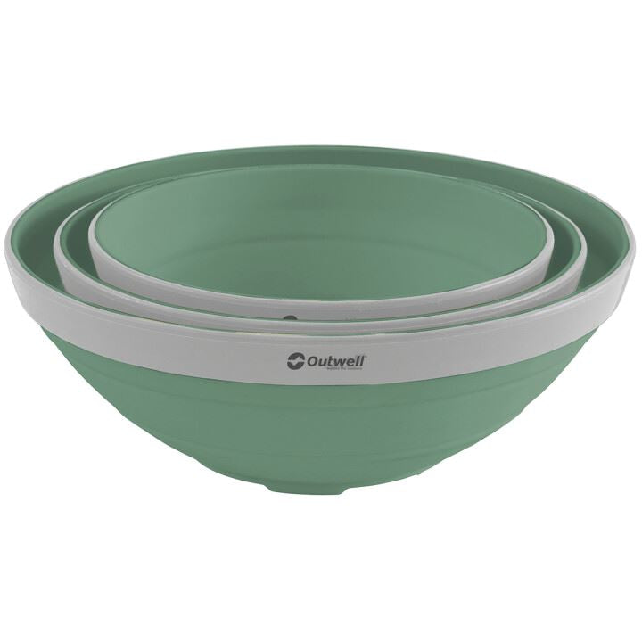 Outwell Collaps Bowl Set - Shadow Green