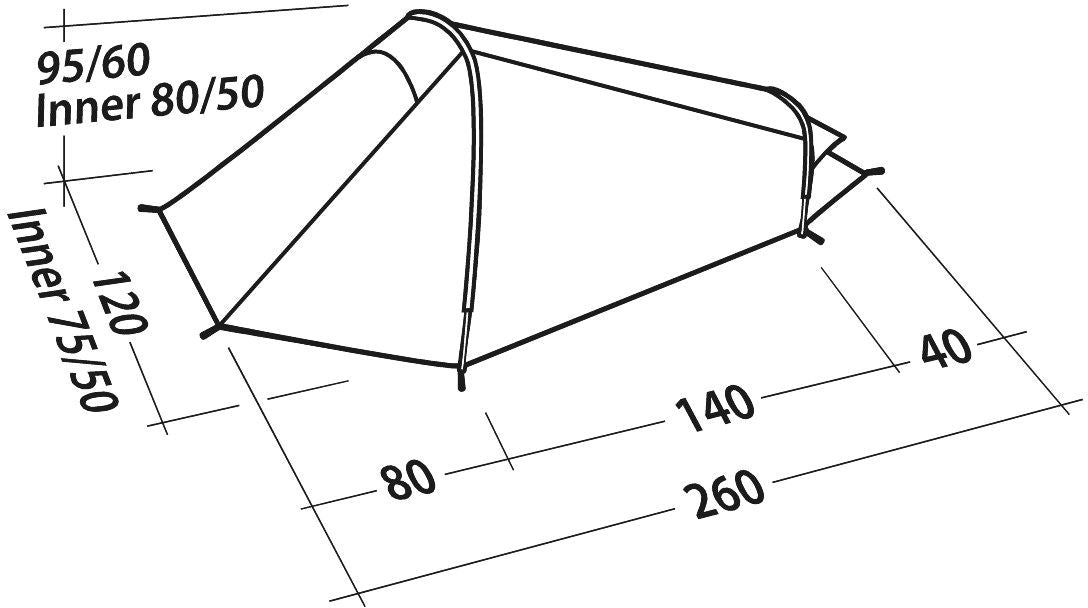 Easy Camp Tent Geminga 100 Compact