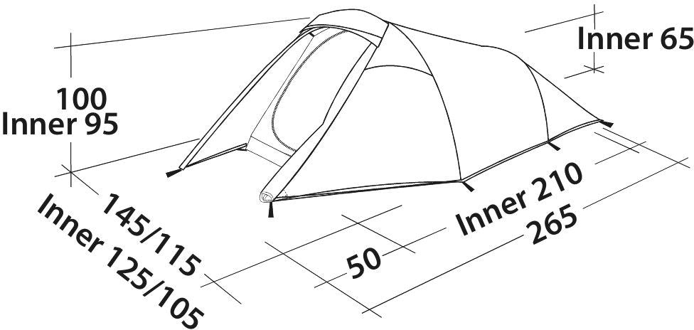 Easy Camp Tent Energy 200 Compact