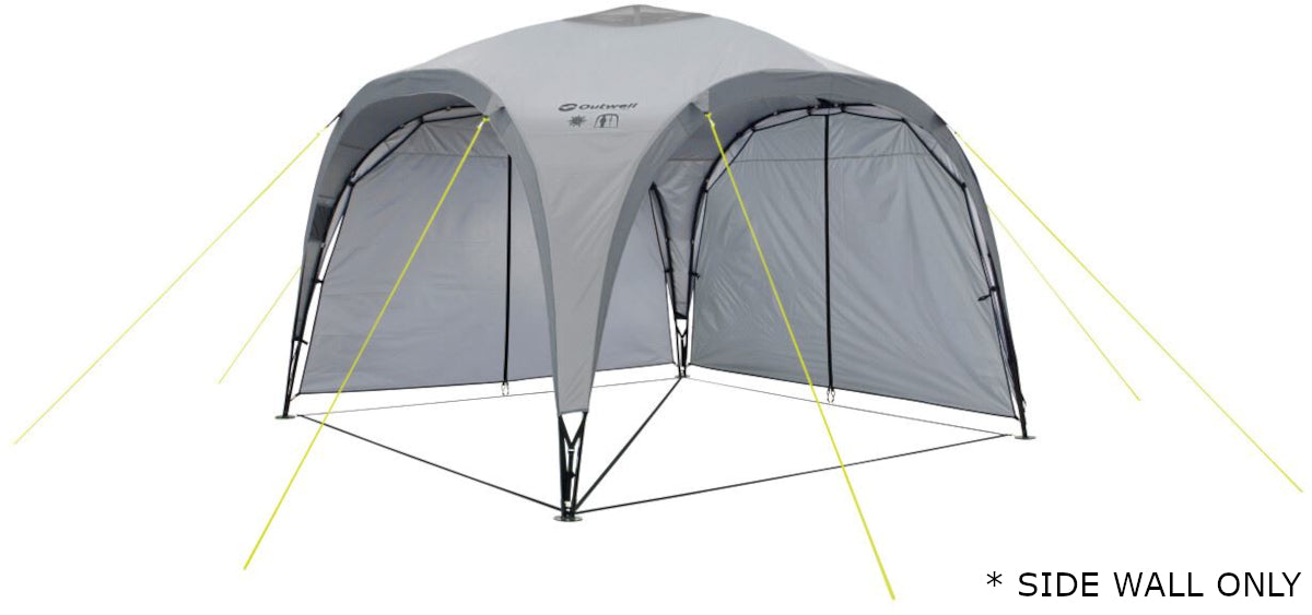 Outwell Event Lounge M Side Wall W. Zipper, 2 pcs (SIDE WALL ONLY)