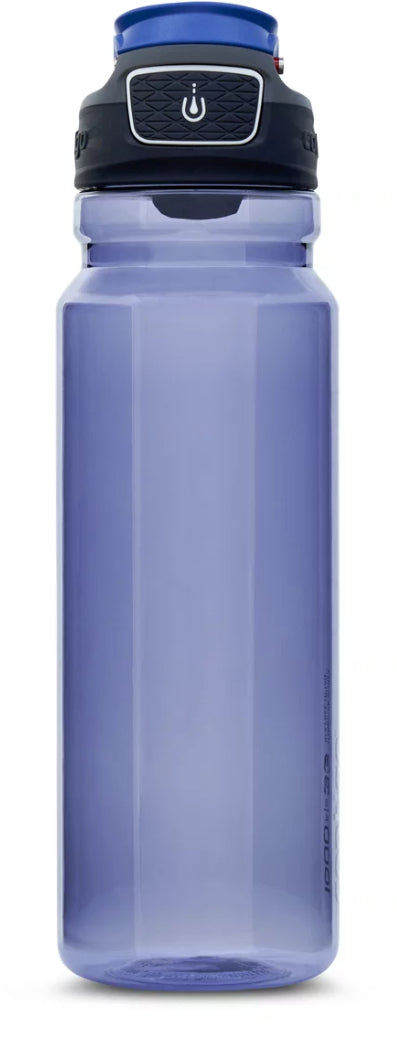 Contigo 2155962 Free Flow AUTOSEAL Water Bottle, 1L - Blue Corn