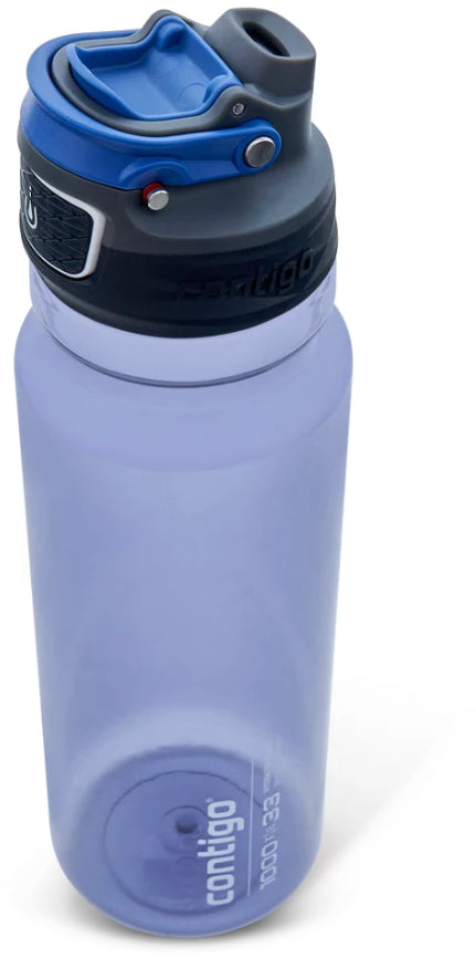 Contigo 2155962 Free Flow AUTOSEAL Water Bottle, 1L - Blue Corn