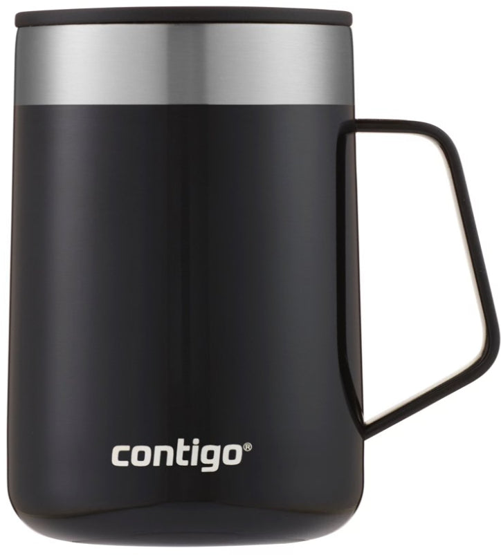 Contigo 2184834 Streeterville THERMALOCK Desk Mug, 420 ml - Licorice