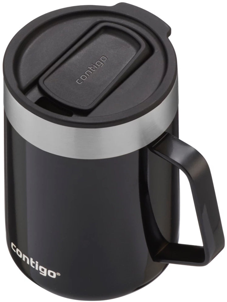 Contigo 2184834 Streeterville THERMALOCK Desk Mug, 420 ml - Licorice