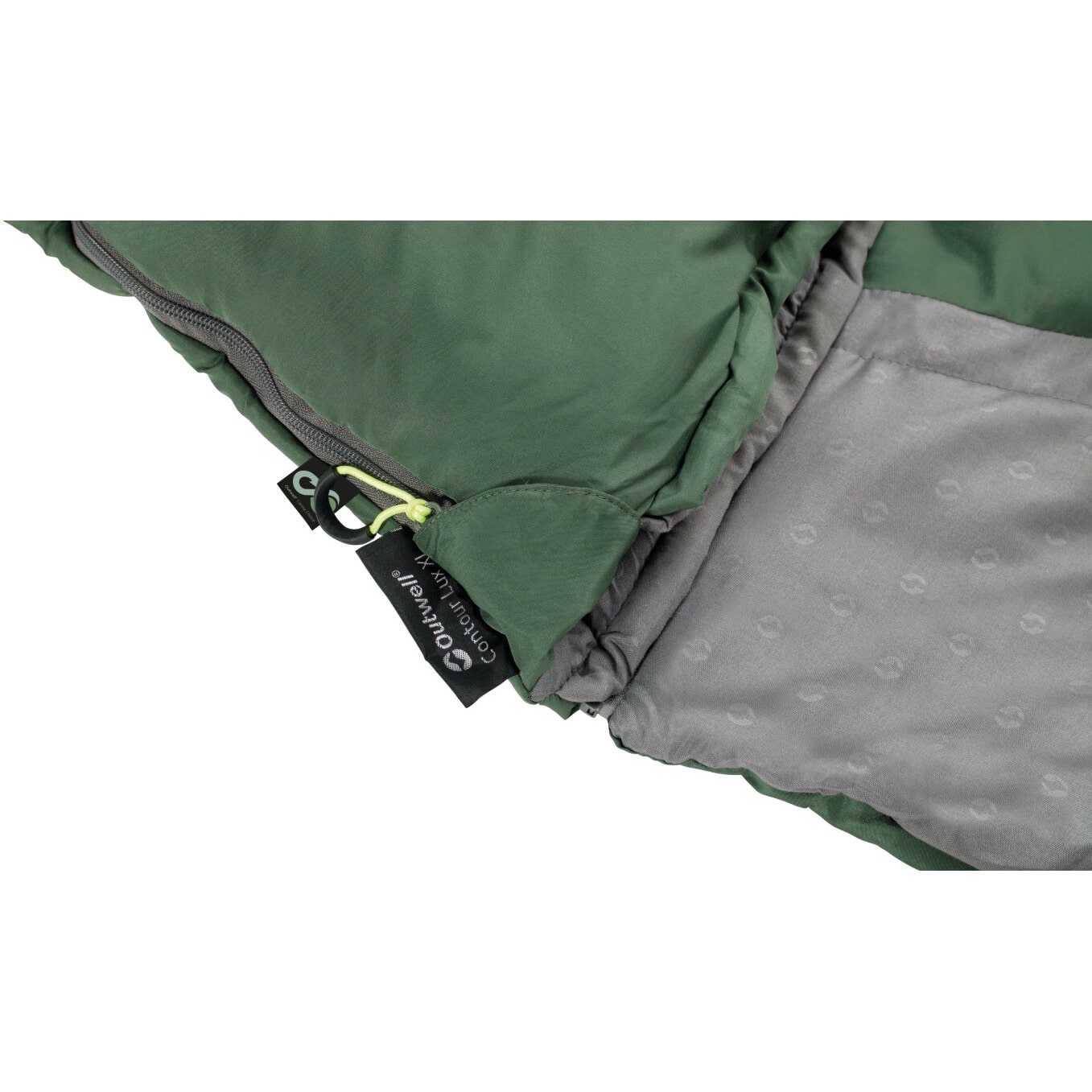 Outwell Contour Lux XL Green Single Sleeping Bag