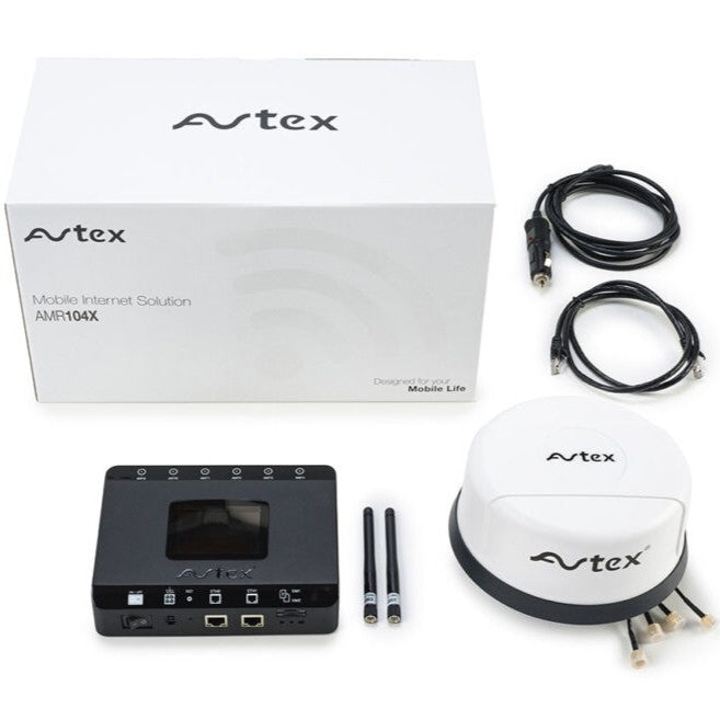 Avtex AMR104X 4G CAT 6 Mobile Internet Solution Dual sim superfast router package