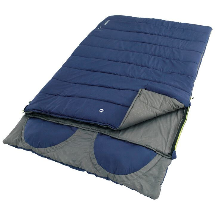 Outwell Contour Lux Double Sleeping Bag - Imperial Blue