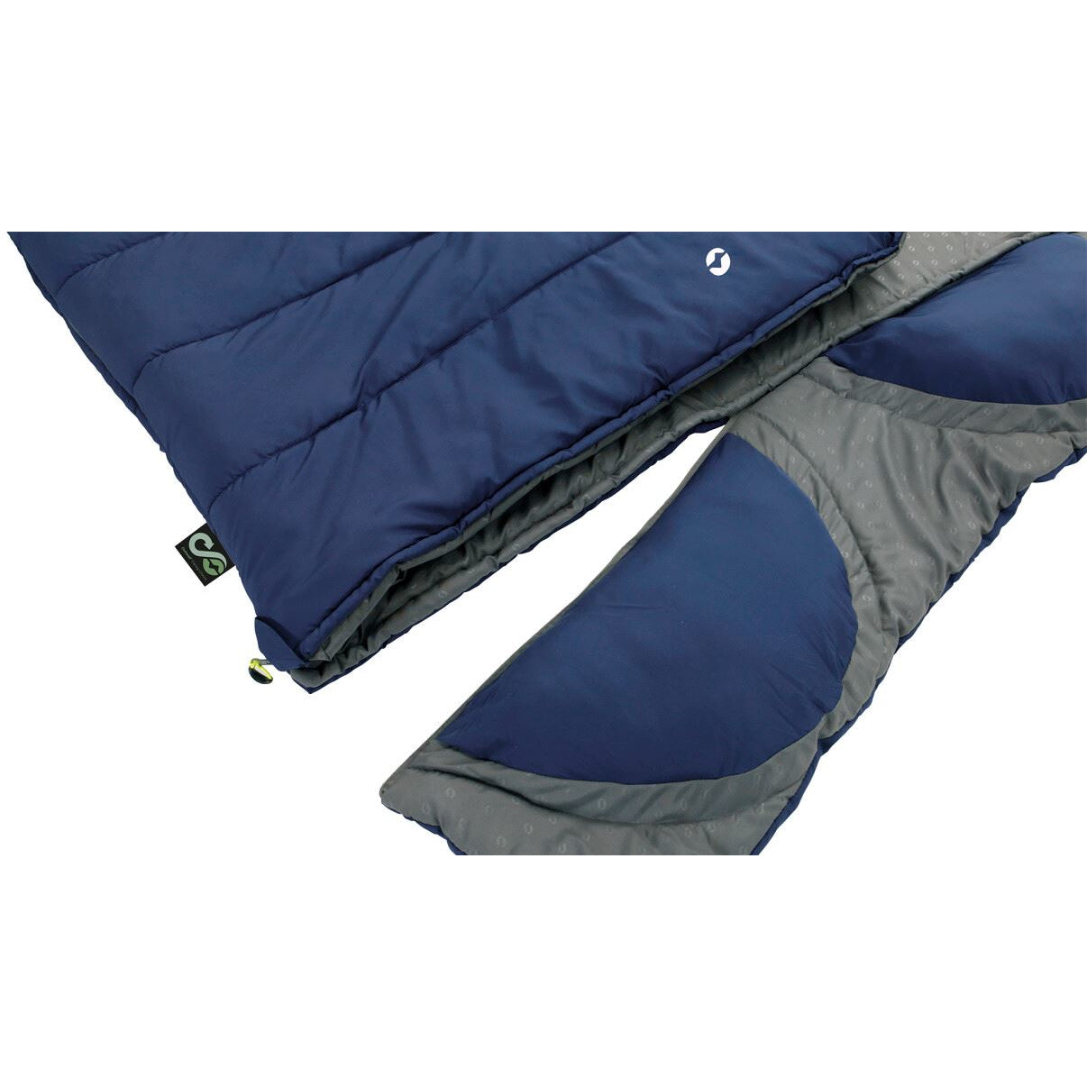 Outwell Contour Lux Double Sleeping Bag - Imperial Blue