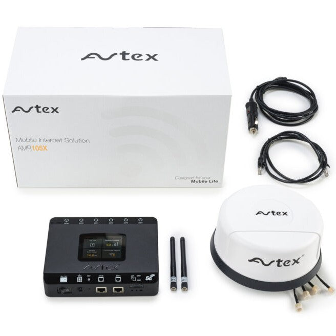 Avtex AMR105X 5G WiFi 6 Mobile Internet Solution Ultrafast Dual Sim Router
