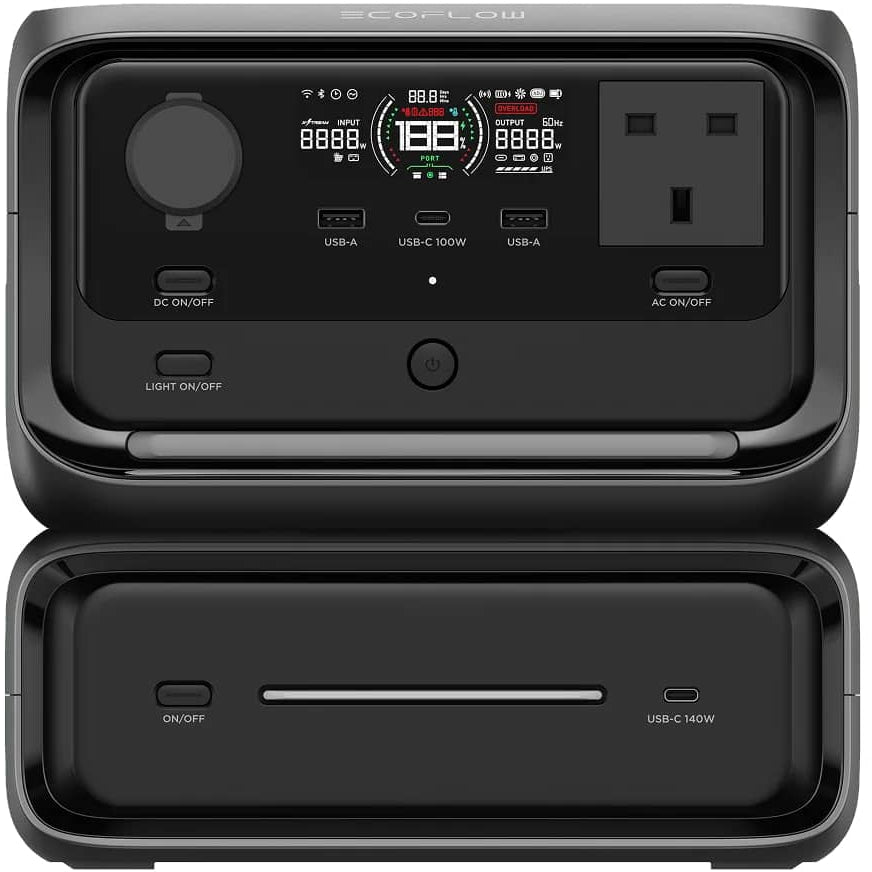EcoFlow RIVER 3 Max (RIVER 3 Plus + Extra Battery 300) Portable Power Station