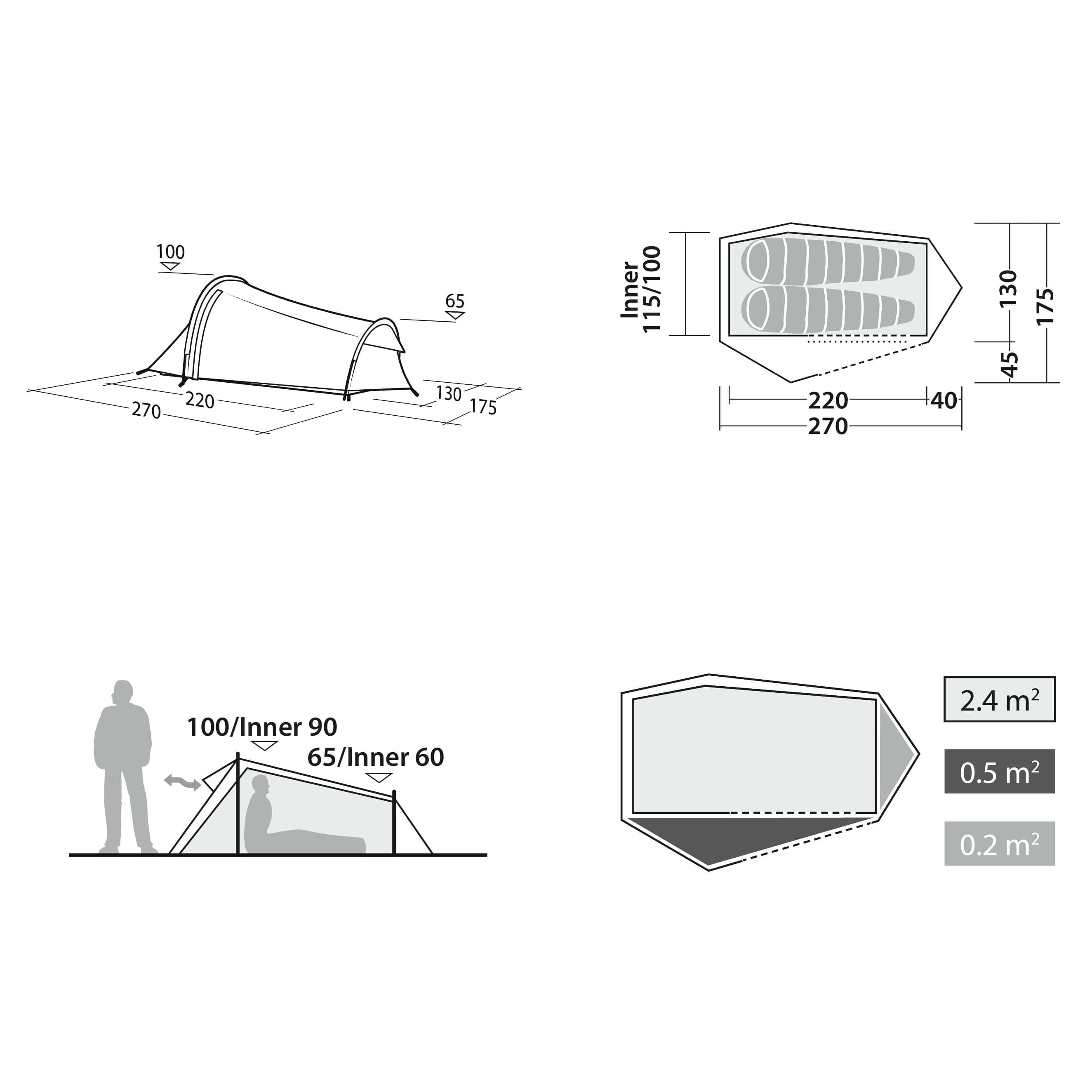 Robens Cress 2 Pro Tent