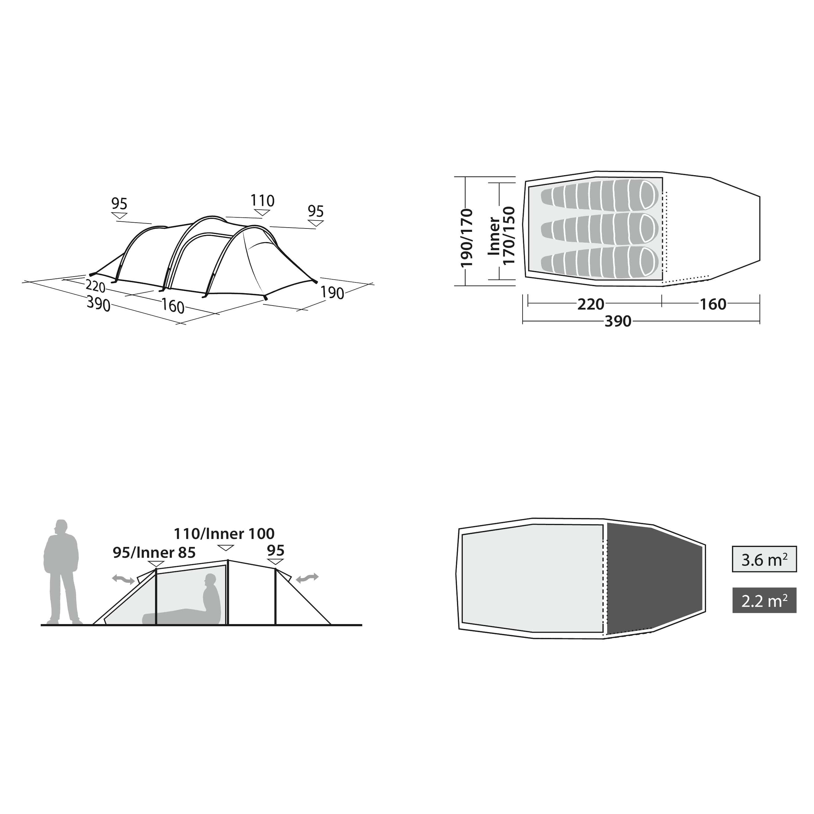Robens Sage 3 Pro Tent