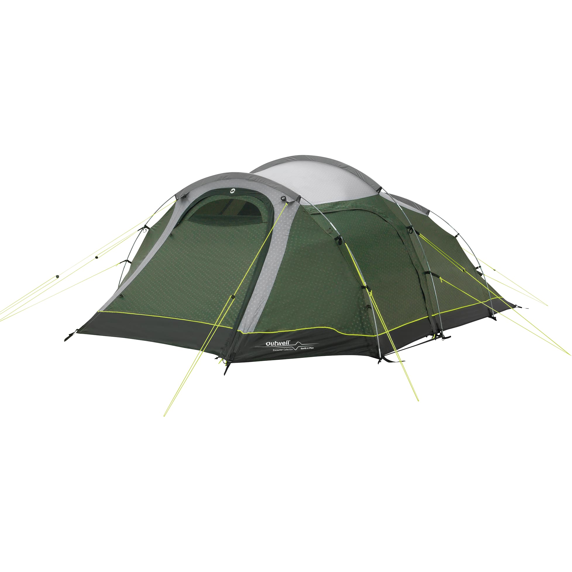 Outwell Earth 4 Plus | 4 Person Tent With 1 Bedroom