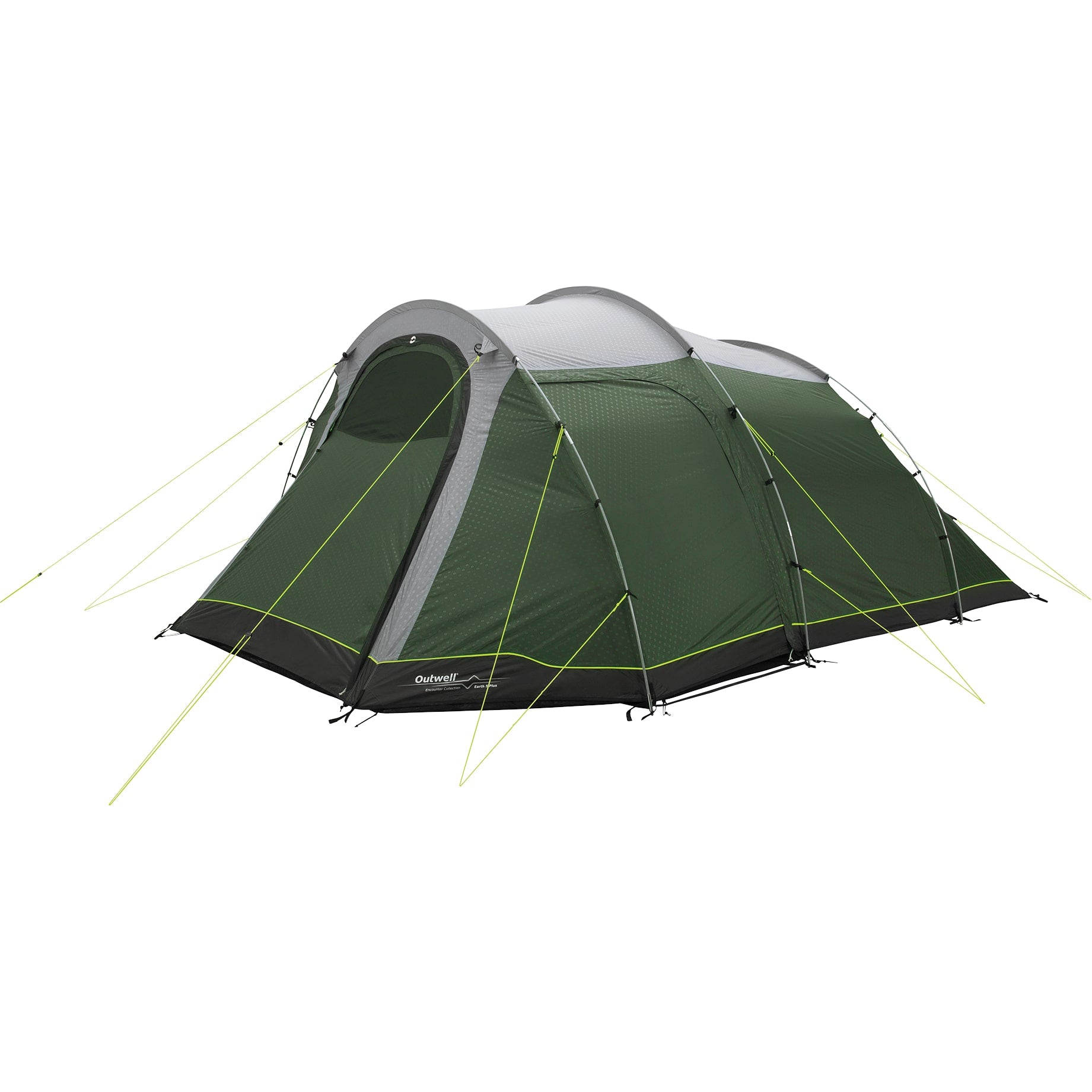 Outwell Earth 5 Plus | 5 Person Tent With 1 Bedroom