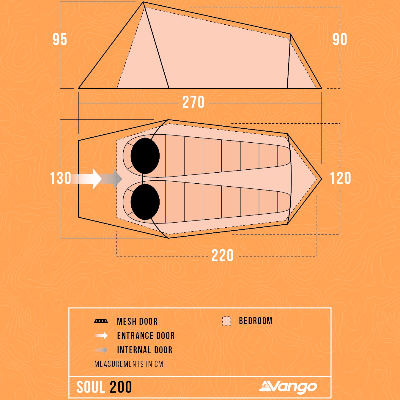 Vango Soul 200 2-Man Tent