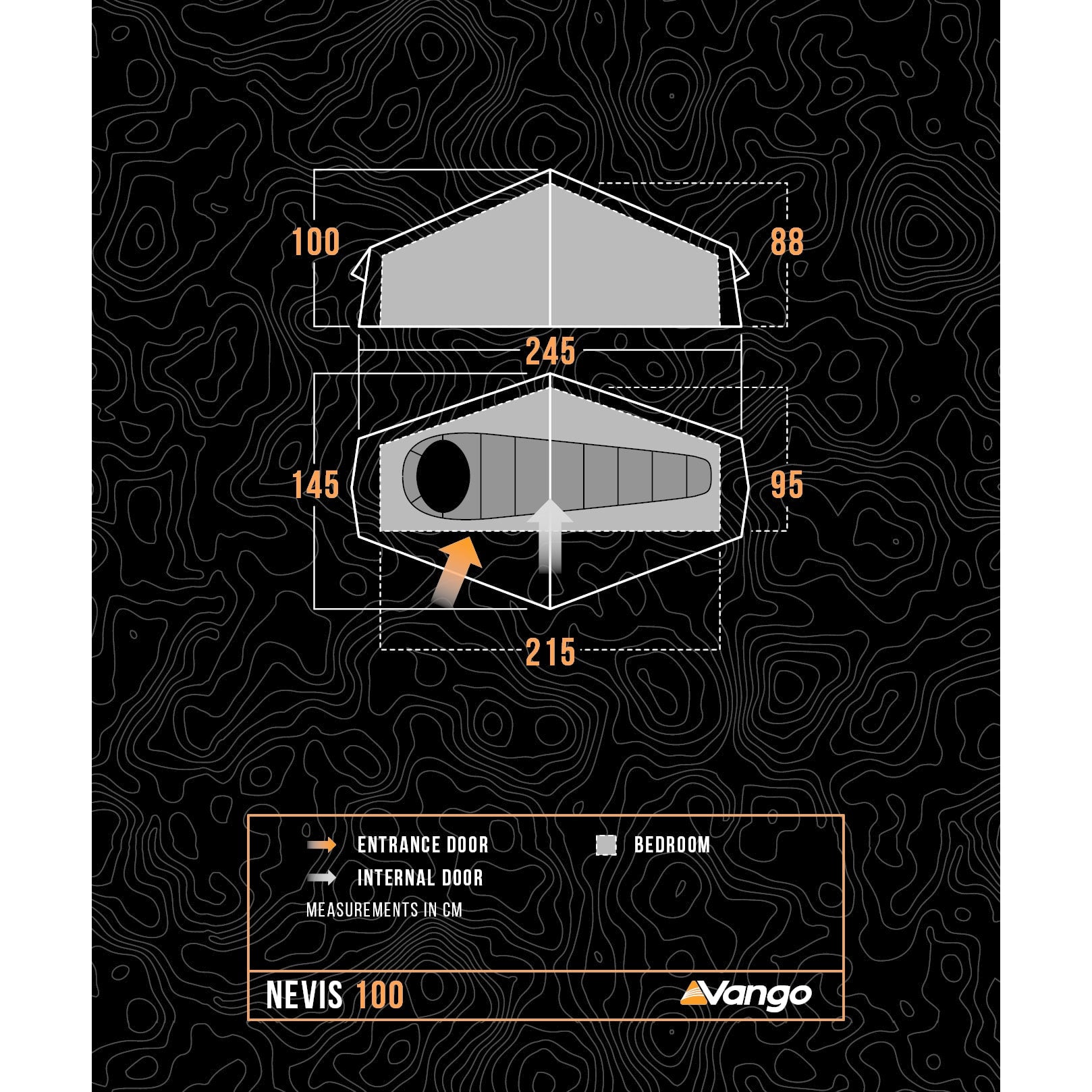 Vango Nevis 100 1-Person Tent