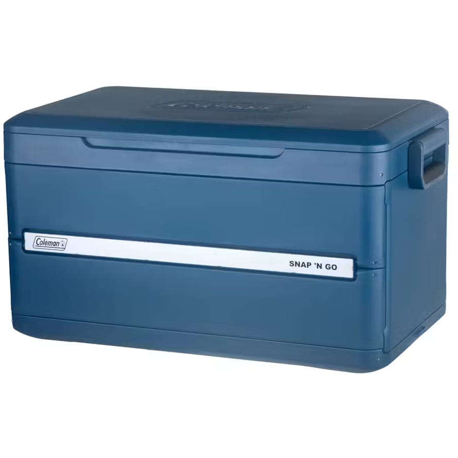 Coleman Snap ‘N Go 55QT Collapsible Cooler Box - Blue Sapphire 52 L