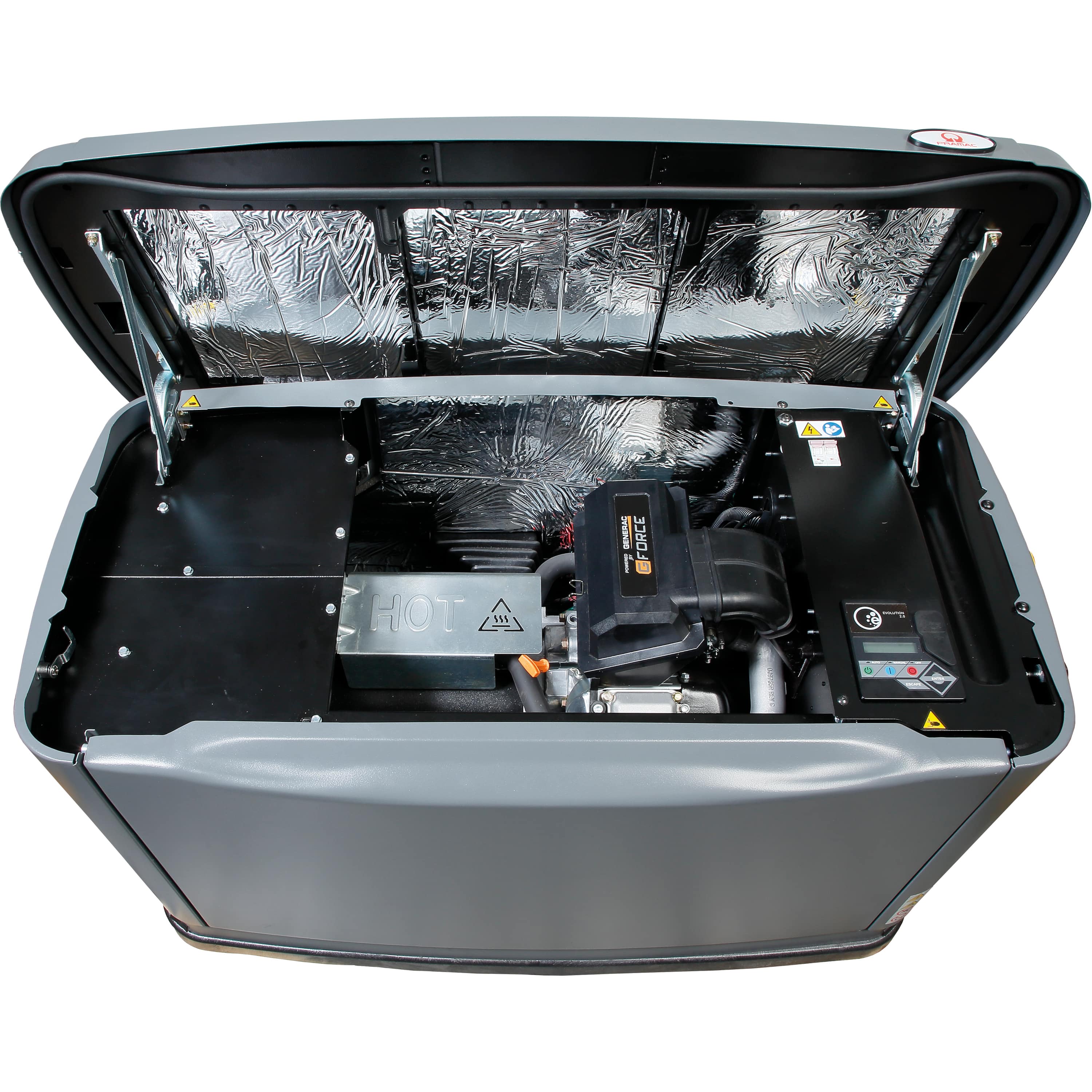 Pramac GA10000 Air-Cooled Gas Engine Standby Generator