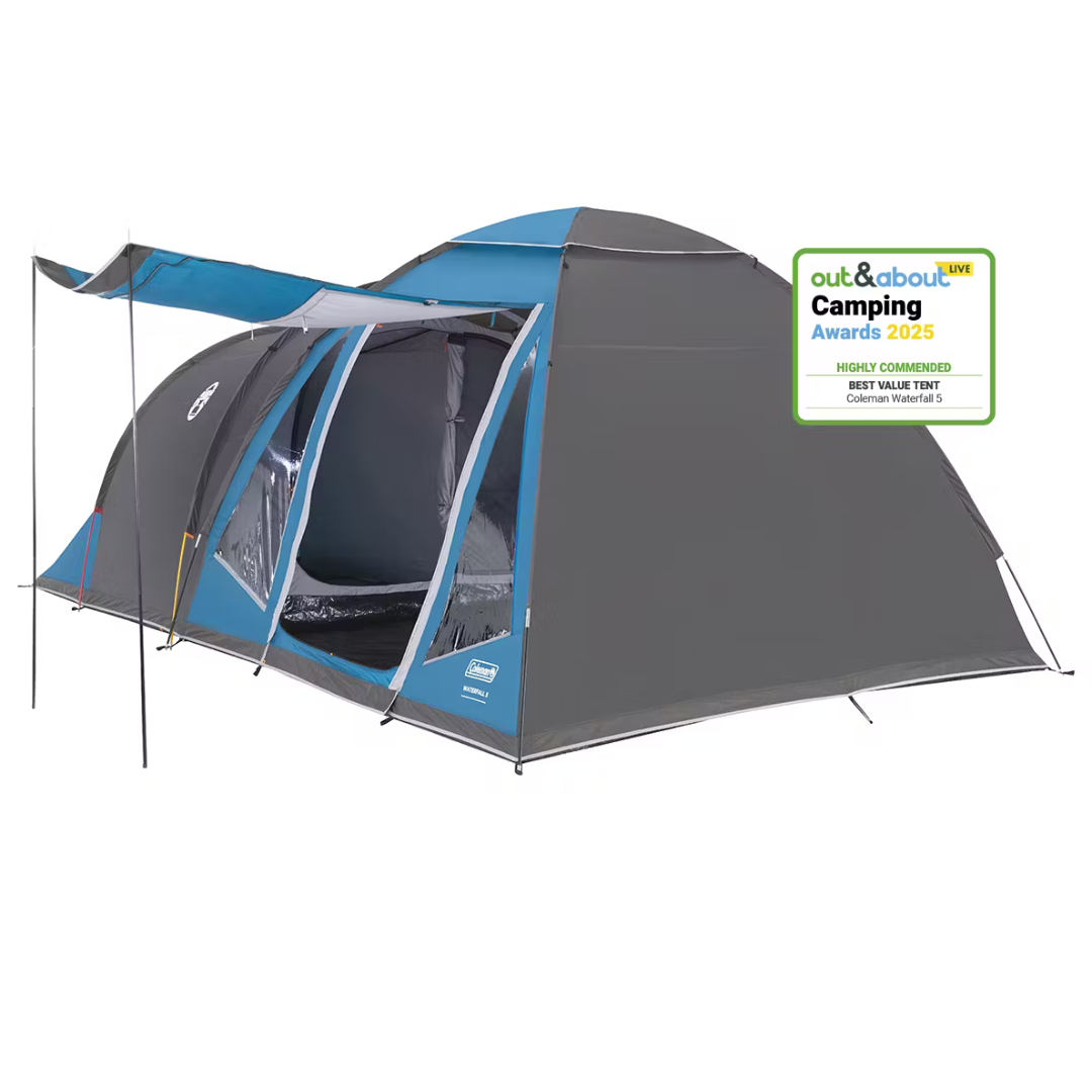 coleman waterfall 5 deluxe family tent Coleman WATERFALL 5 TENT
