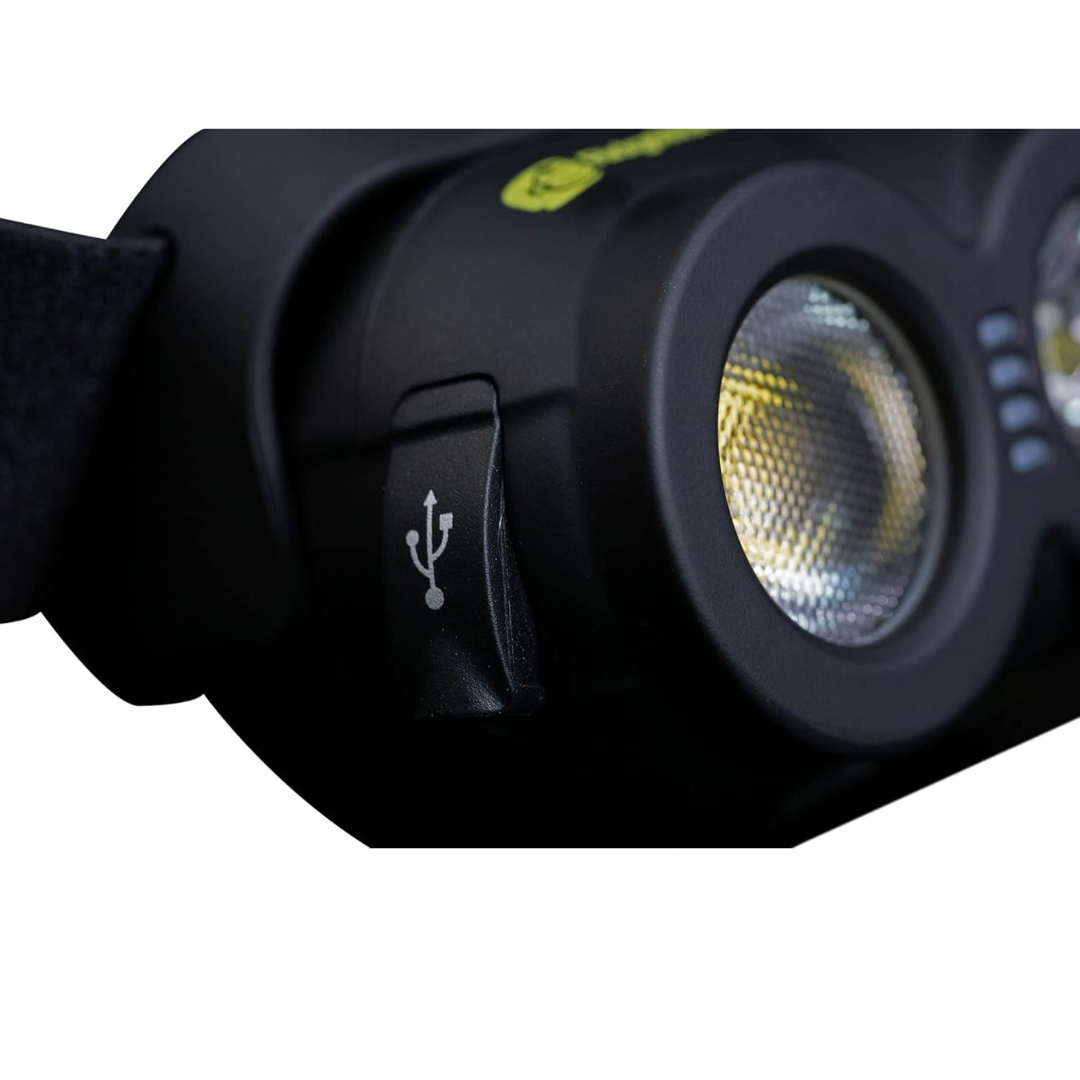 RidgeMonkey VRH150X Pro USB Rechargeable Headtorch (RM929)