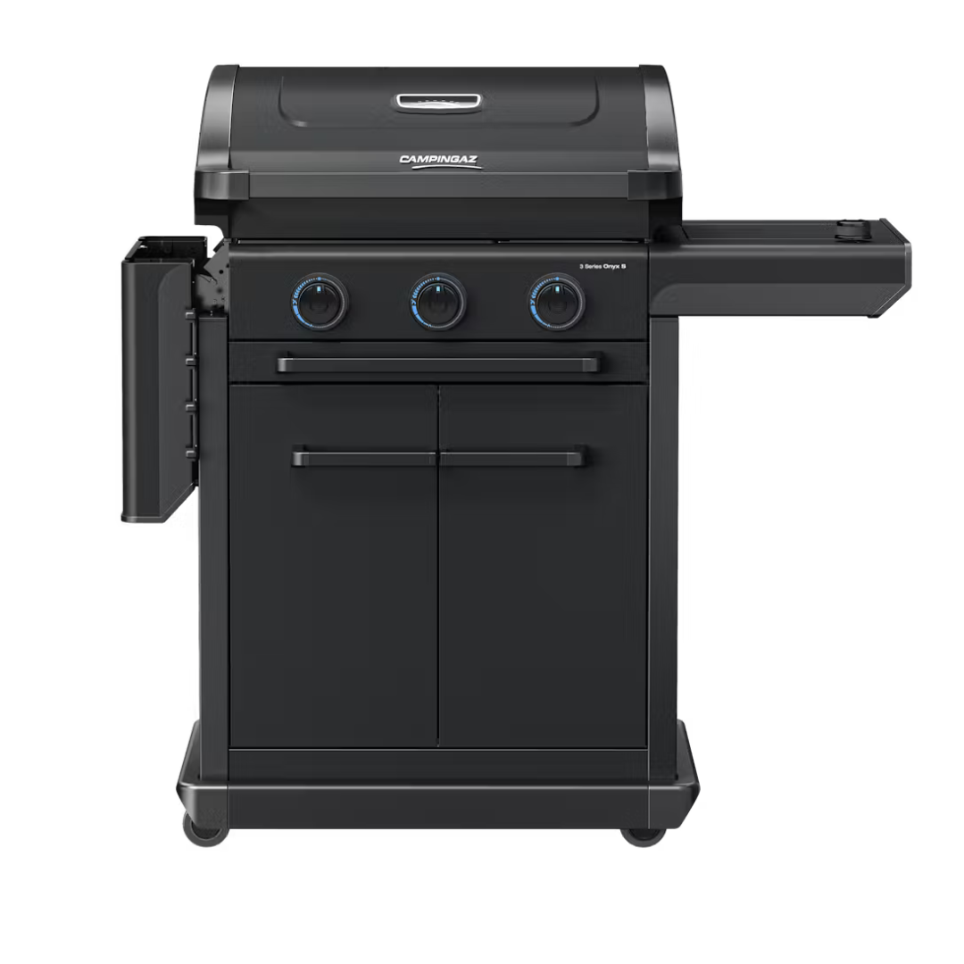 Campingaz 3 Series Onyx S Gas BBQ - 3 Burner + Side Burner Gas Barbecue