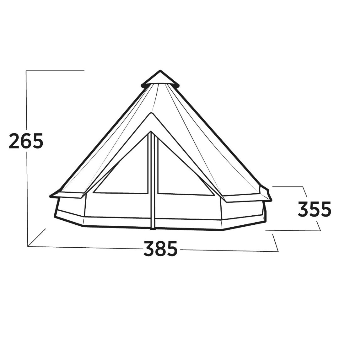 Easy Camp Vaulen Tipi 7 Person Tipi Tent