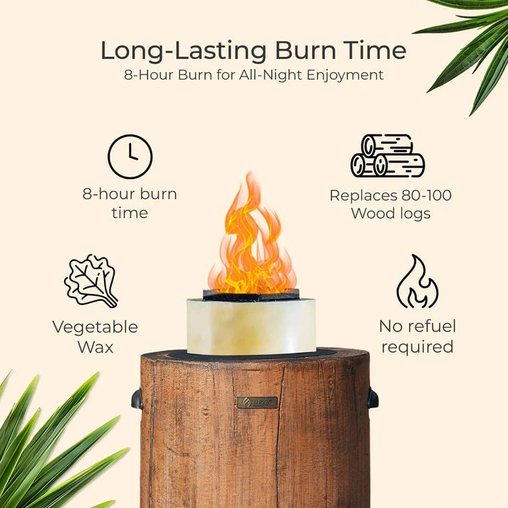 EcoFuego 4.5kg Natural Wax Refill