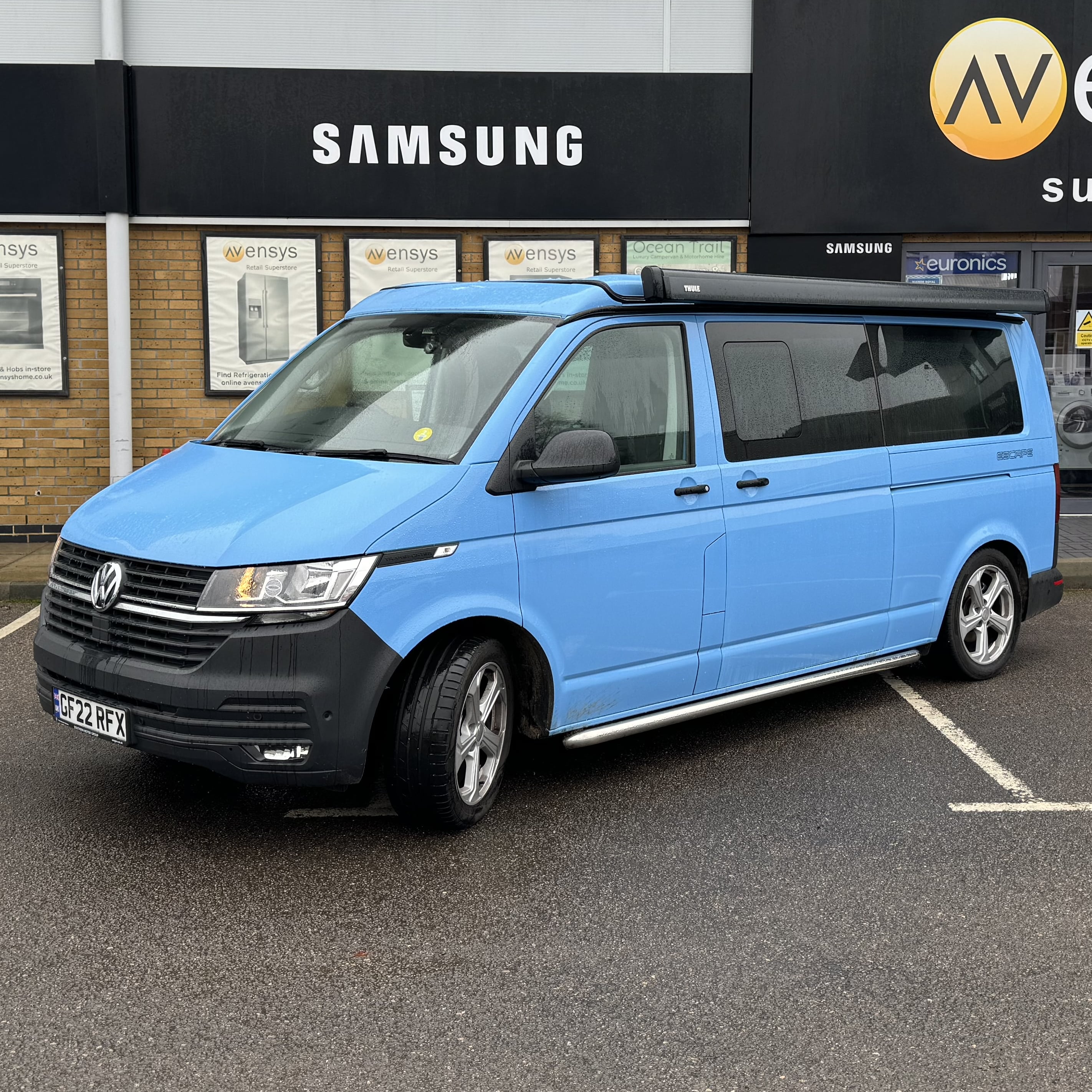 VW Reimo Campervan - VW T32 LWB 150PS 2.0 TDI 6sp Manual - Danish Blue