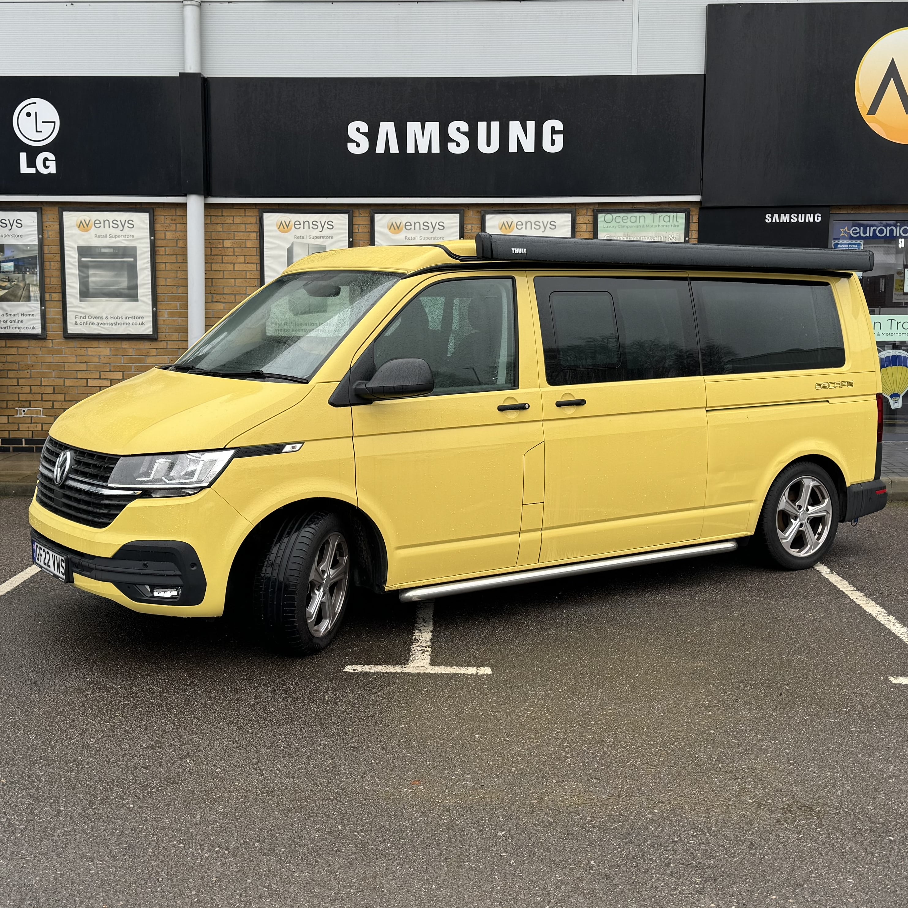 VW Reimo Campervan - VW T32 LWB 150PS 2.0 TDI 6sp Manual - Sunny Yellow