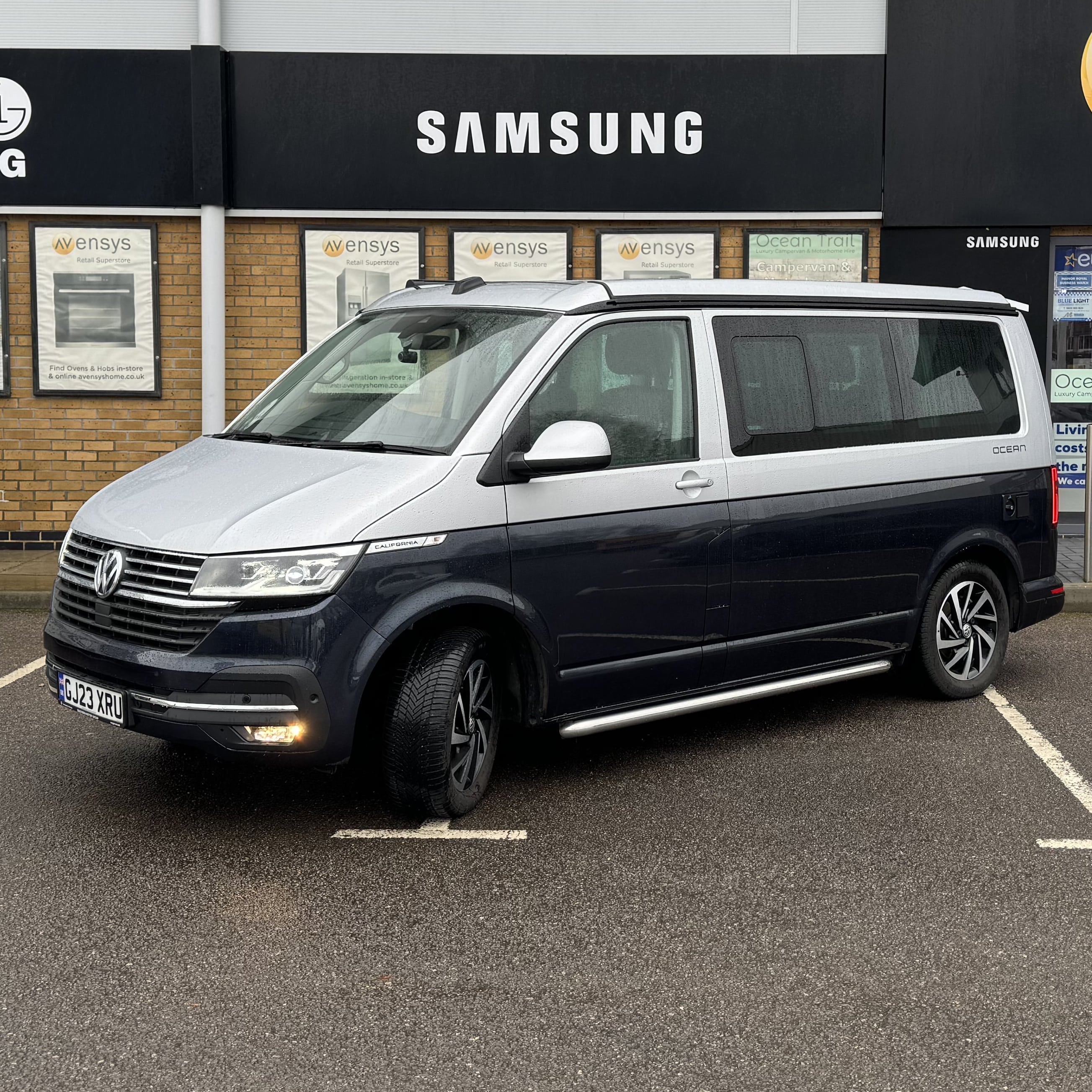 *SOLD* VW California Ocean - California 6.1 Ocean SWB 204PS TDI 7 SP DSG - Silver Blue