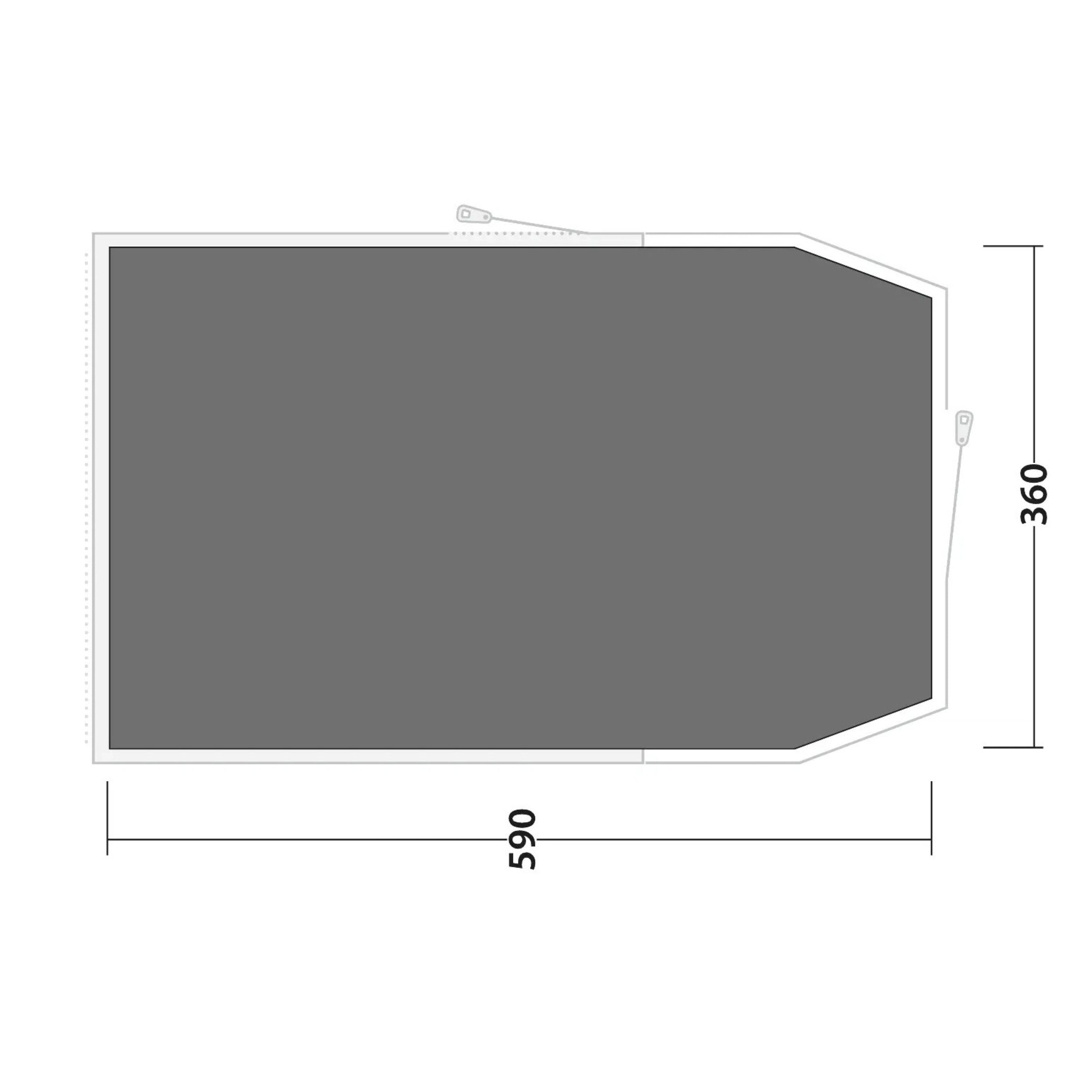 Outwell Footprint Rockwell 6 Tent Groundsheet