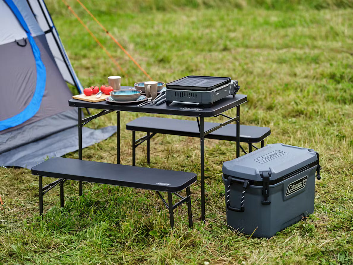 Coleman Pack-Away Table & Bench Set